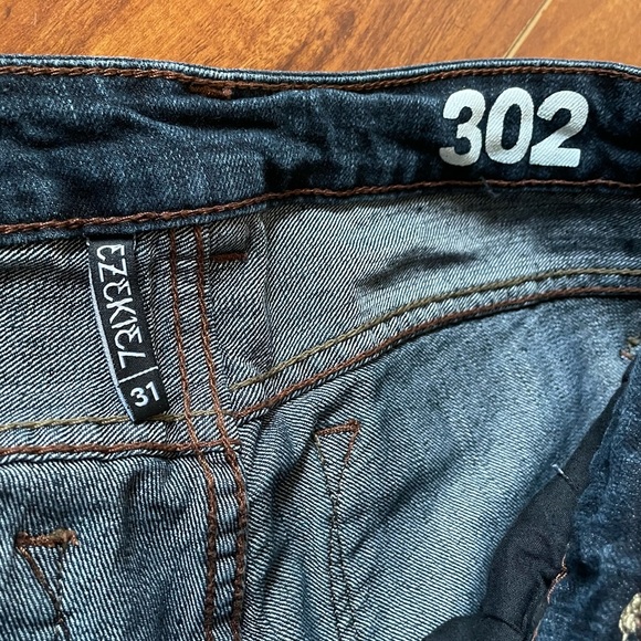 EZEKIEL 302 Straight Cut Blue Jeans 31 - Picture 8 of 12